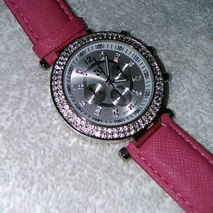 Swarovski Crystal embedded Quartz Watch